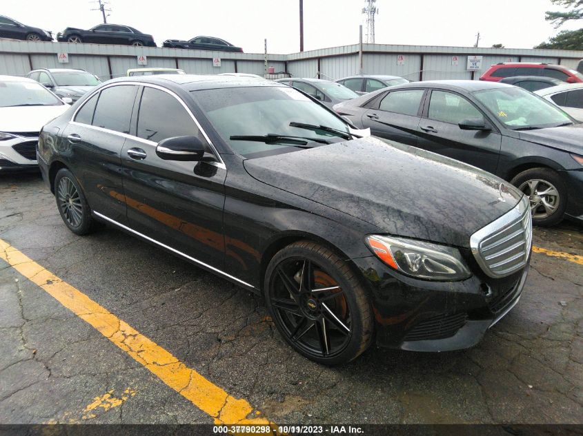 2015 MERCEDES-BENZ C 300 SPORT 4MATIC/LUXURY 4MATIC/4MATIC