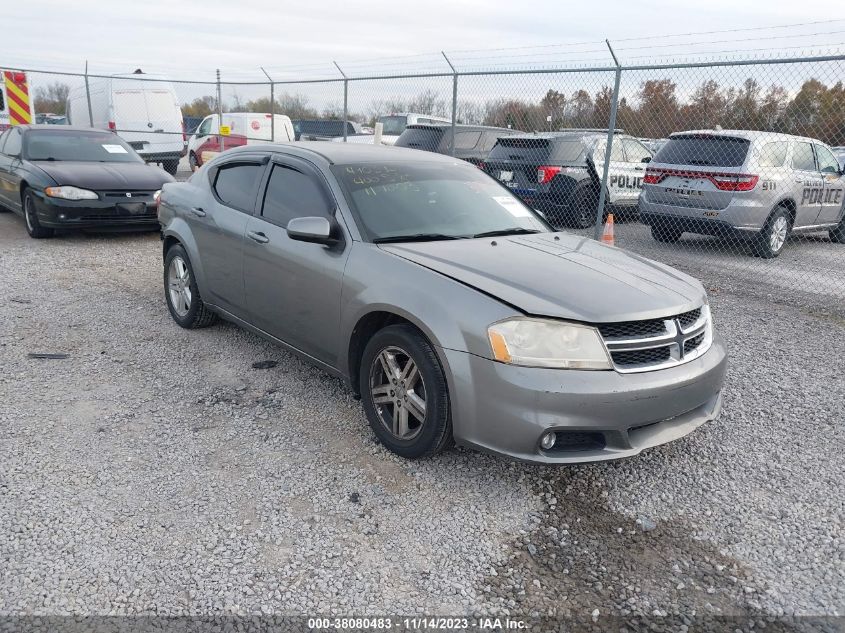 2013 DODGE AVENGER SXT