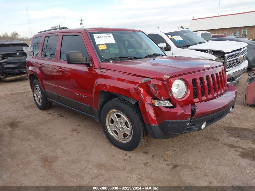 2016 JEEP PATRIOT SPORT