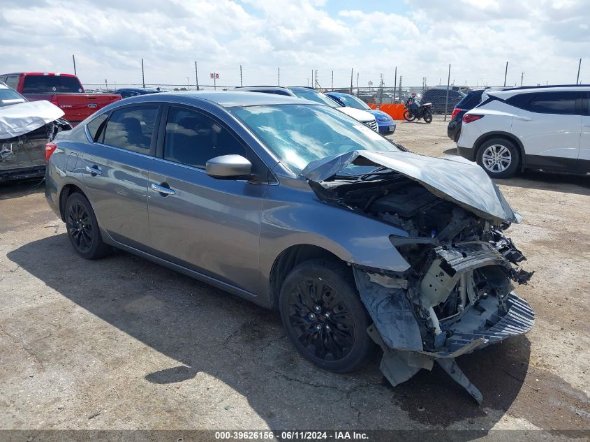 2018 NISSAN SENTRA S/SV/SR/SL