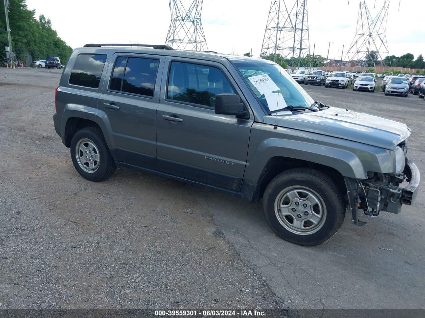 2013 JEEP PATRIOT SPORT