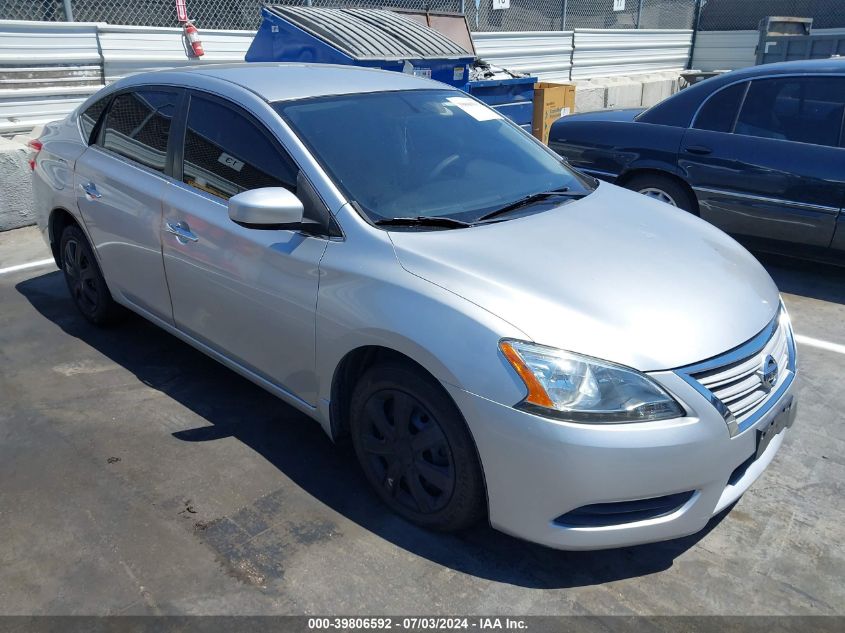 2015 NISSAN SENTRA S