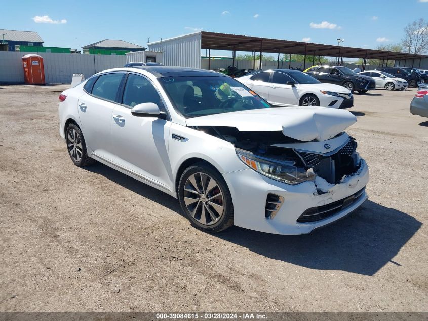 2016 KIA OPTIMA SXL TURBO