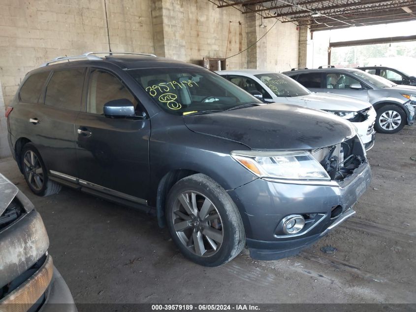 2014 NISSAN PATHFINDER PLATINUM