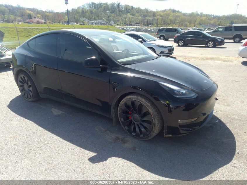 2022 TESLA MODEL Y PERFORMANCE DUAL MOTOR ALL-WHEEL DRIVE