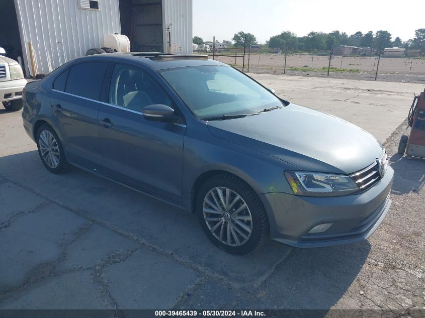 2016 VOLKSWAGEN JETTA 1.8T SEL