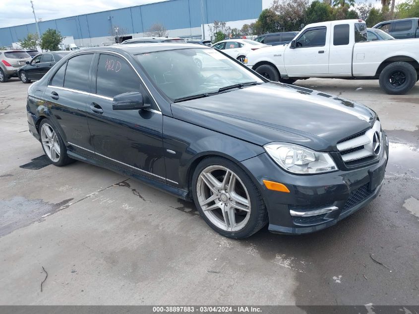 2012 MERCEDES-BENZ C 250 LUXURY/SPORT