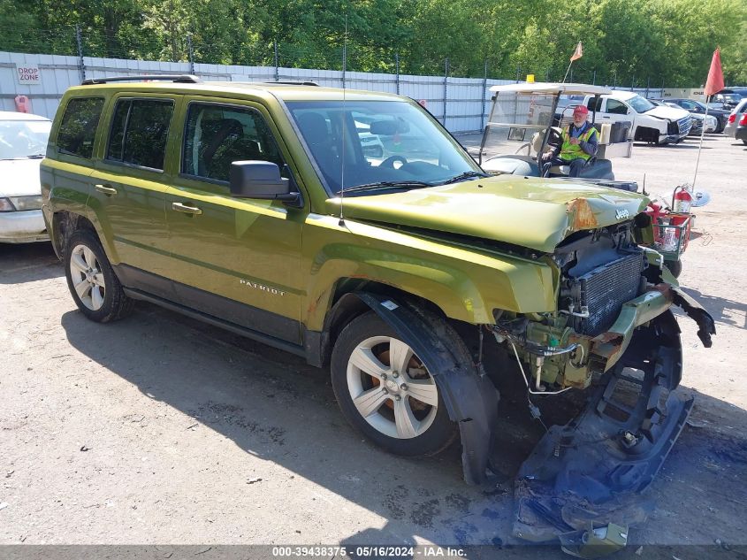 2012 JEEP PATRIOT LATITUDE