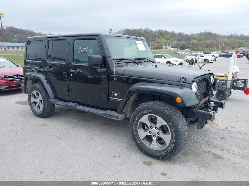 2018 JEEP WRANGLER JK UNLIMITED SAHARA 4X4