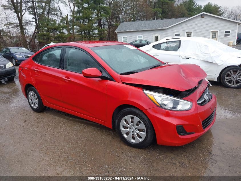 2016 HYUNDAI ACCENT SE