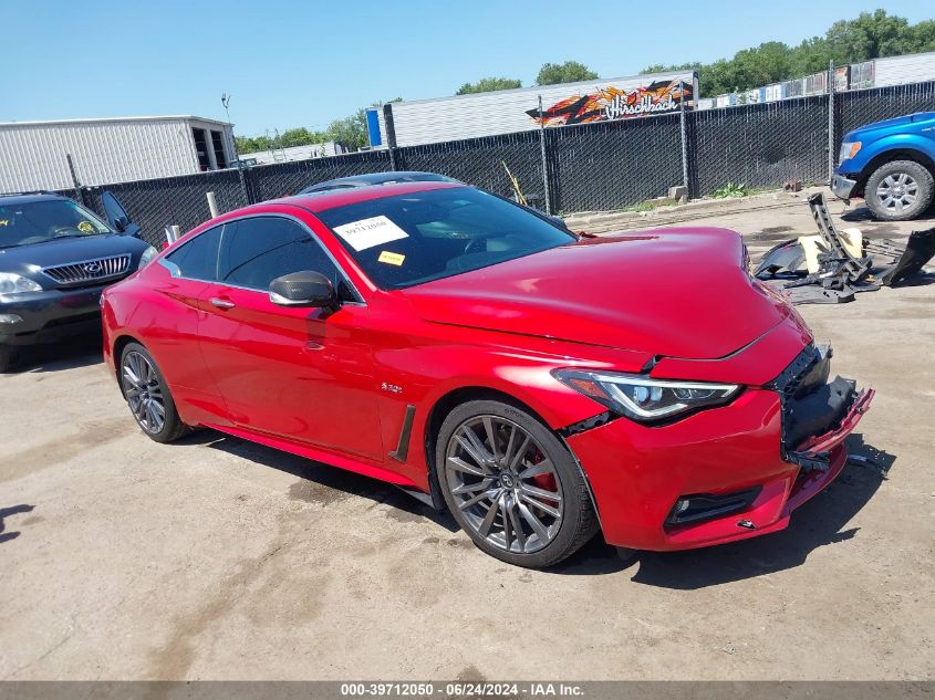 2017 INFINITI Q60 3.0T RED SPORT 400