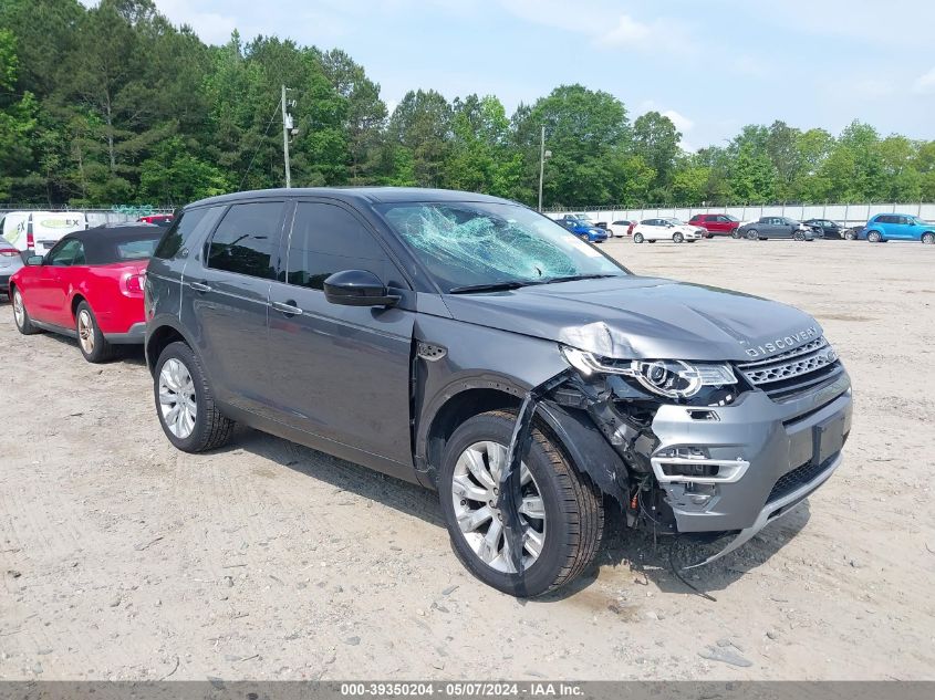 2016 LAND ROVER DISCOVERY SPORT HSE LUX