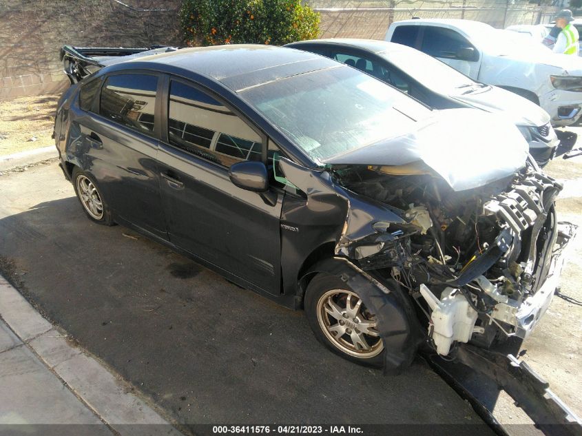 2011 TOYOTA PRIUS FOUR