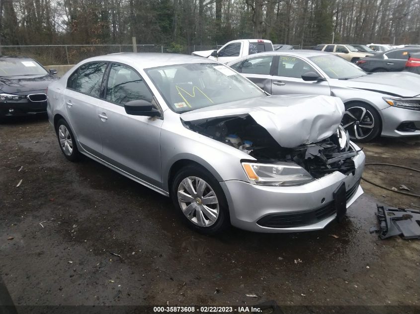 2011 VOLKSWAGEN JETTA 2.0L S