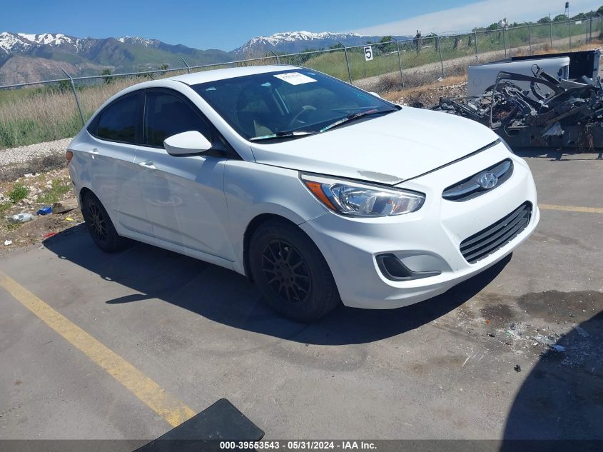 2016 HYUNDAI ACCENT SE