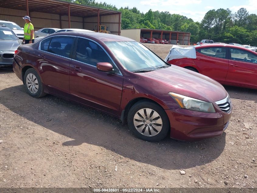 2012 HONDA ACCORD 2.4 LX