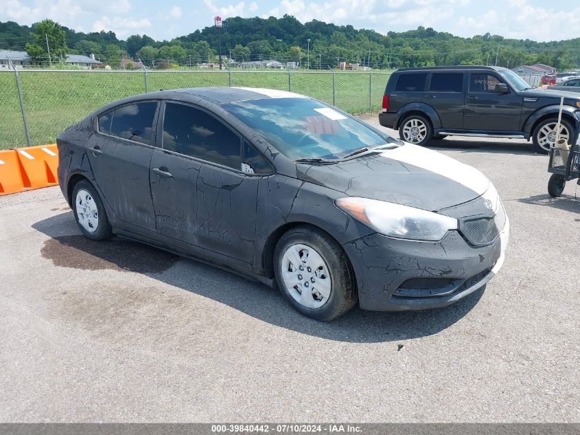 2016 KIA FORTE LX