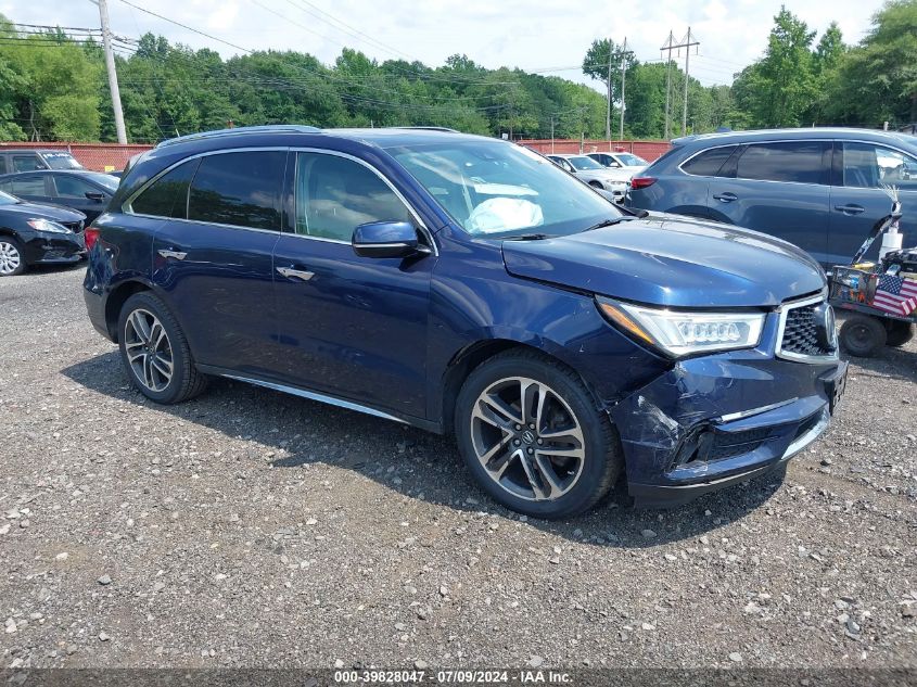 2017 ACURA MDX ADVANCE PACKAGE