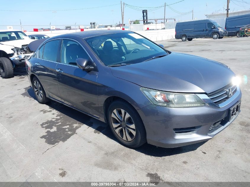 2015 HONDA ACCORD LX