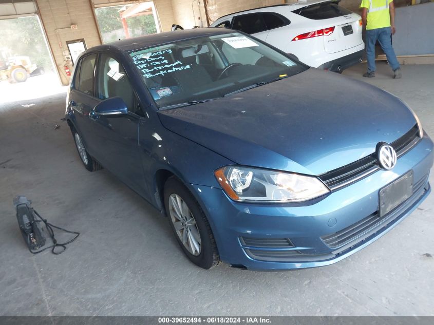 2017 VOLKSWAGEN GOLF TSI S 4-DOOR/TSI SE 4-DOOR/TSI SEL 4-DOOR/TSI WOLFSBURG EDITION 4-DOOR