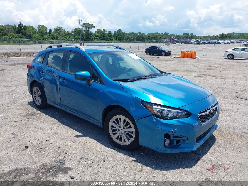 2017 SUBARU IMPREZA PREMIUM PLUS