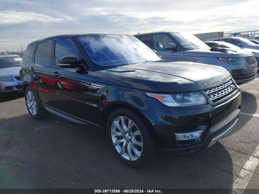 2016 LAND ROVER RANGE ROVER SPORT 3.0L V6 TURBOCHARGED DIESEL HSE TD6