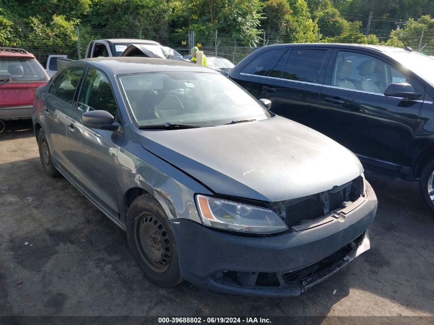 2013 VOLKSWAGEN JETTA 2.0L S