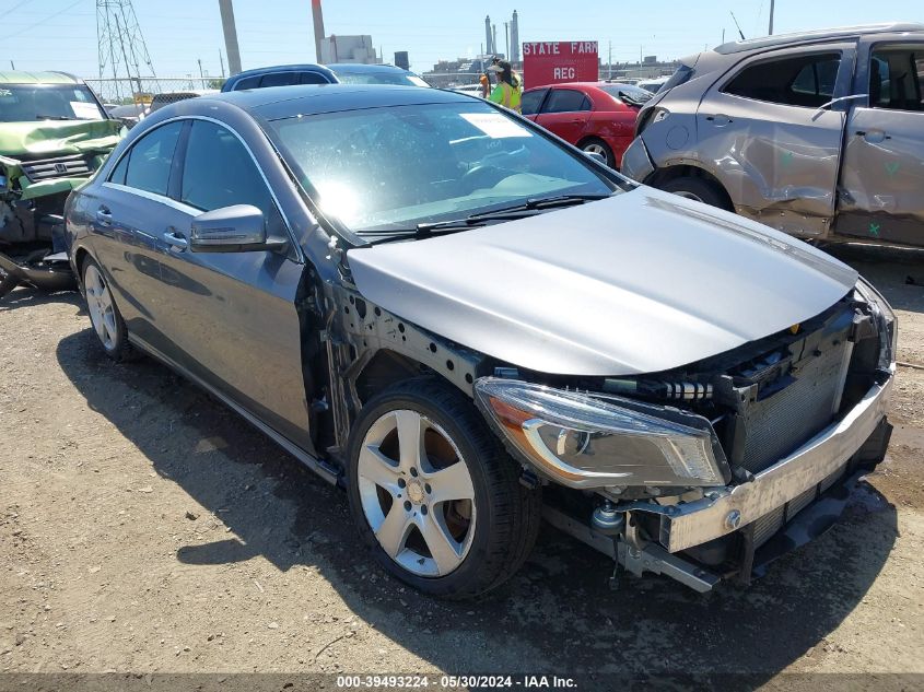 2016 MERCEDES-BENZ CLA 250