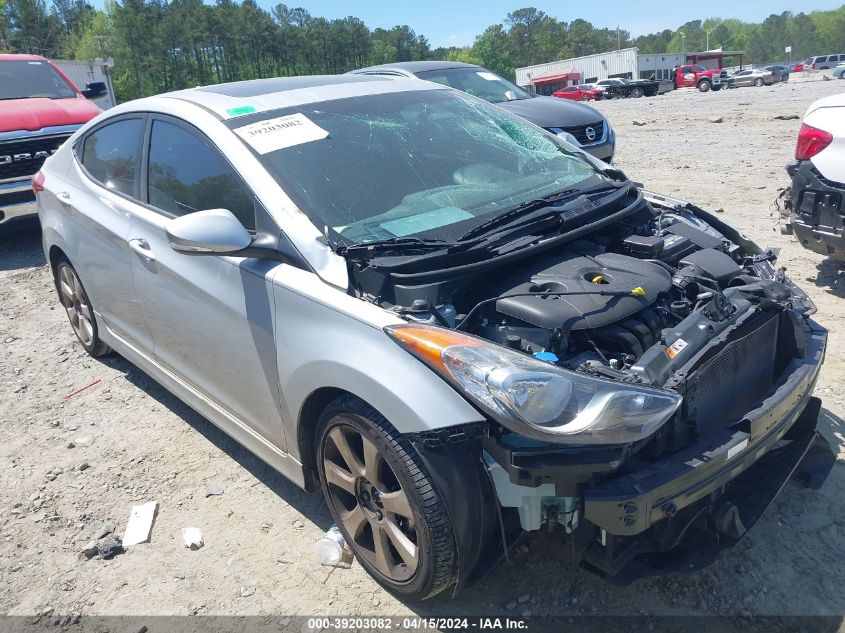 2013 HYUNDAI ELANTRA LIMITED