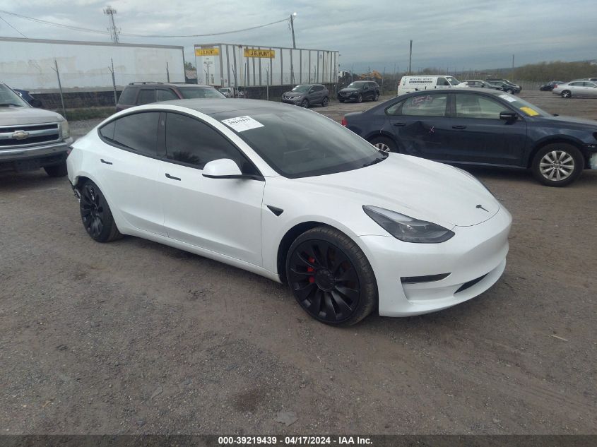 2023 TESLA MODEL 3 PERFORMANCE DUAL MOTOR ALL-WHEEL DRIVE