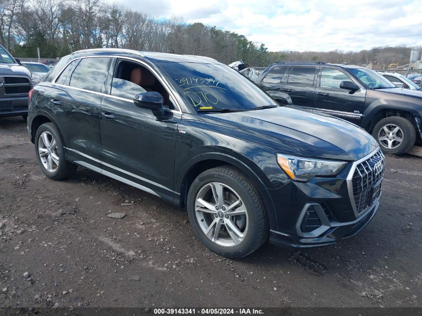 2020 AUDI Q3 PREMIUM 45 TFSI S LINE QUATTRO TIPTRONIC