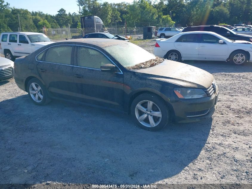 2013 VOLKSWAGEN PASSAT 2.0L TDI SE