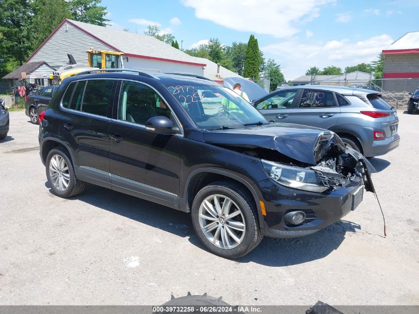 2013 VOLKSWAGEN TIGUAN S/SE/SEL