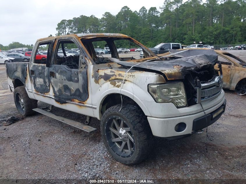 2012 FORD F-150 PLATINUM