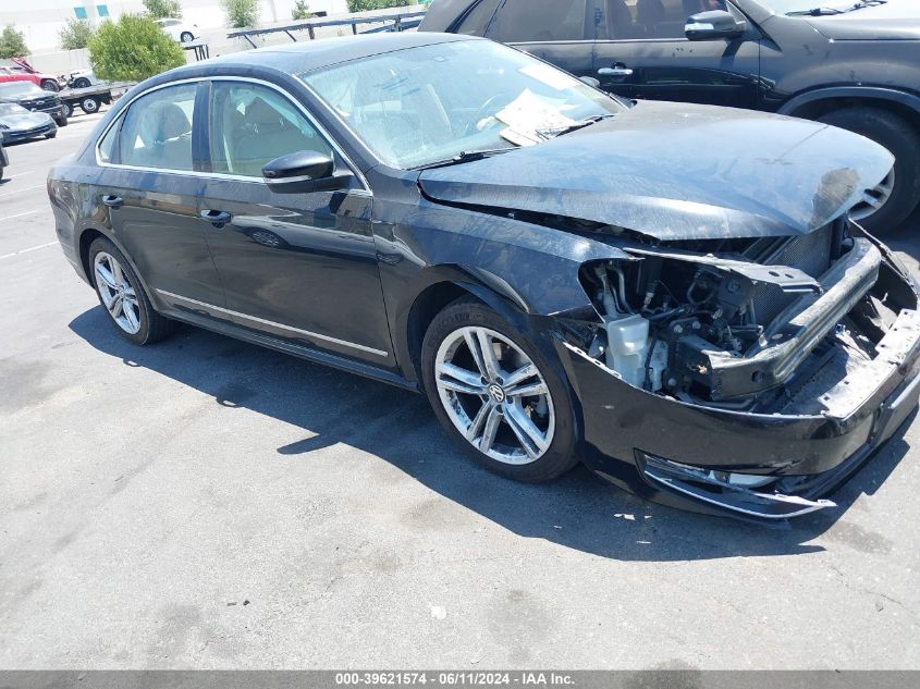 2014 VOLKSWAGEN PASSAT 2.0L TDI SE