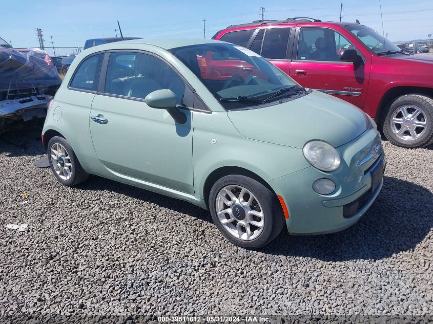 2012 FIAT 500 POP