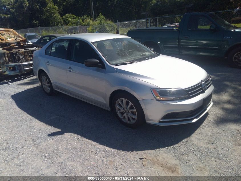 2015 VOLKSWAGEN JETTA 1.8T SE