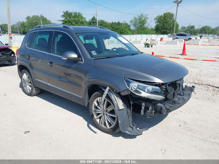 2012 VOLKSWAGEN TIGUAN SE