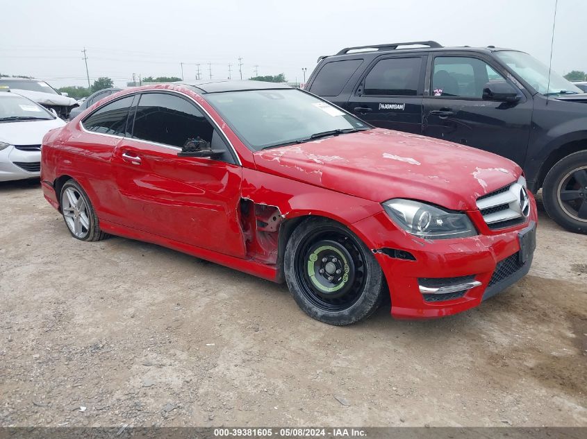 2012 MERCEDES-BENZ C 350 SPORT