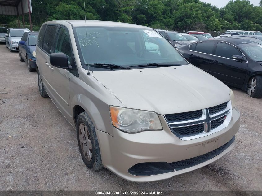 2012 DODGE GRAND CARAVAN SE/AVP