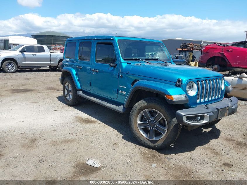 2020 JEEP WRANGLER UNLIMITED SAHARA 4X4