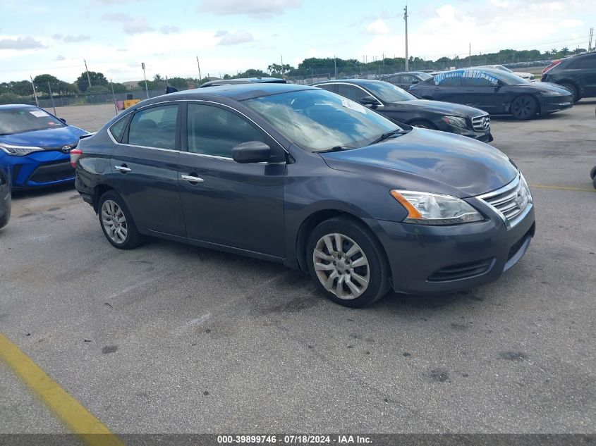 2014 NISSAN SENTRA S