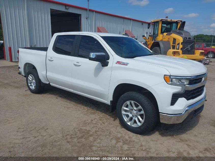 2022 CHEVROLET SILVERADO 1500 4WD  STANDARD BED LT