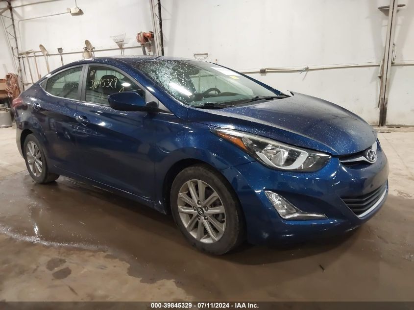 2016 HYUNDAI ELANTRA SE