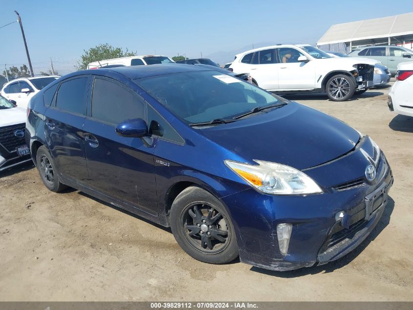 2014 TOYOTA PRIUS THREE