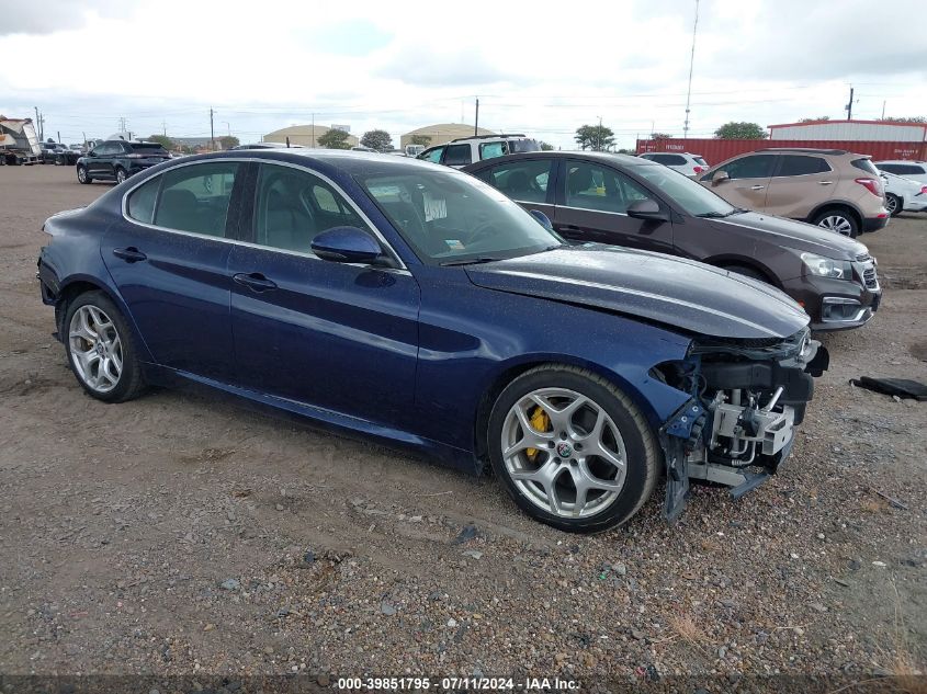 2018 ALFA ROMEO GIULIA TI RWD