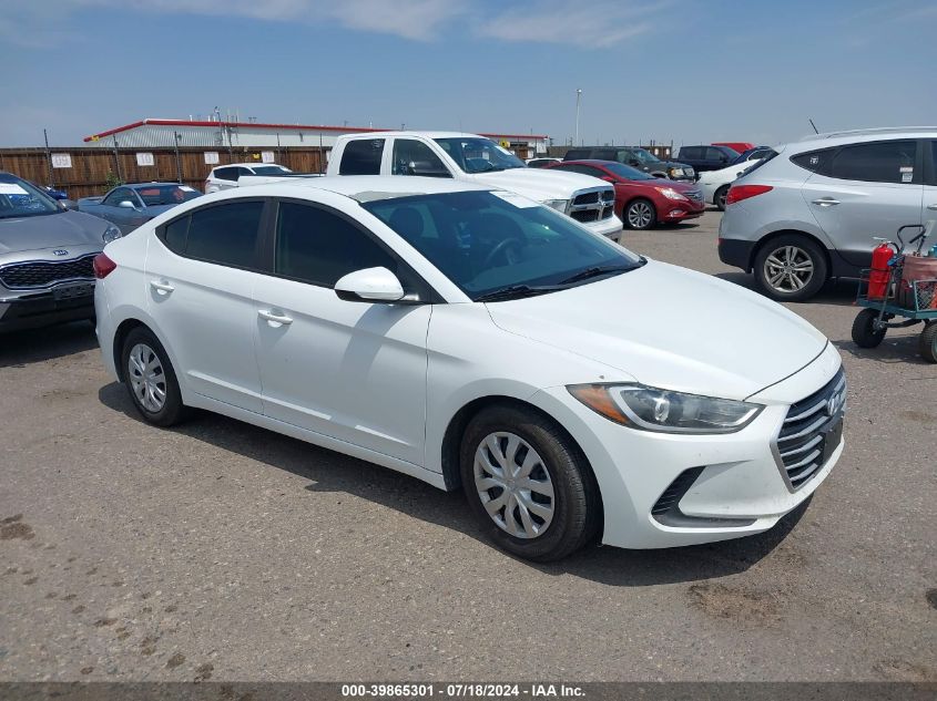 2017 HYUNDAI ELANTRA SE