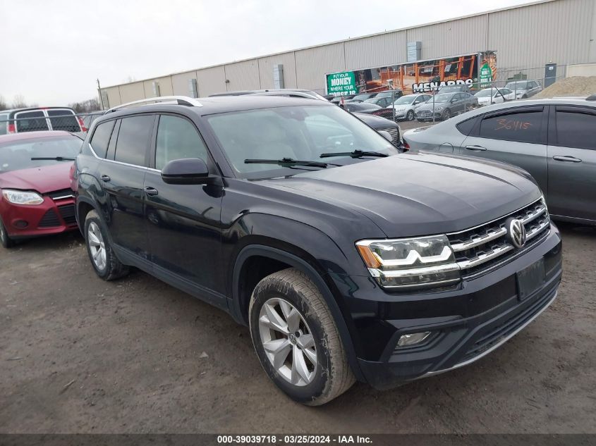 2019 VOLKSWAGEN ATLAS 3.6L V6 SE W/TECHNOLOGY