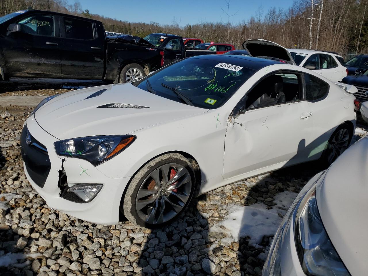 2013 HYUNDAI GENESIS COUPE 3.8L