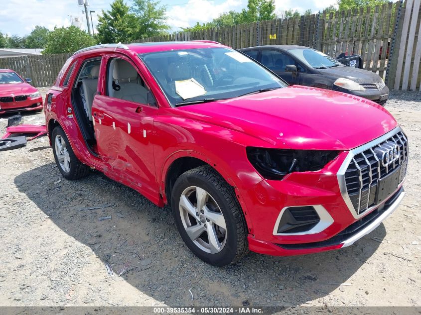 2020 AUDI Q3 PREMIUM 45 TFSI QUATTRO TIPTRONIC